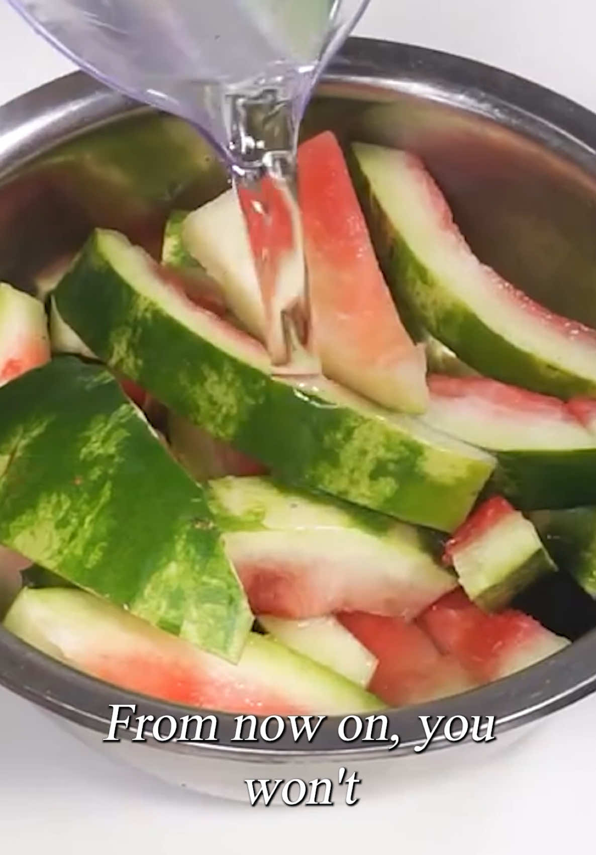 Desde hoy no tirarás las cáscaras de sandía. Haz esta increíble y deliciosa receta #cocina #recetas #RecetaFácil #CocinaTikTok #FoodTok #Cooking #EasyRecipes #Tasty #HomeCooking #Foodie 