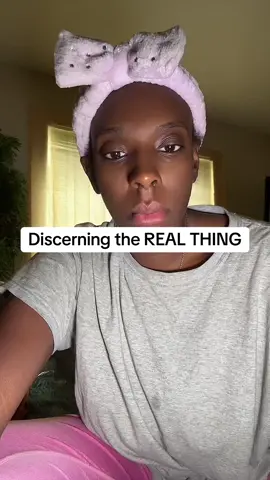 Discerning the real thing live illustration. Just because it APPEARS TO COME FROM GOD DOESNT MEAN ITS FROM GOD