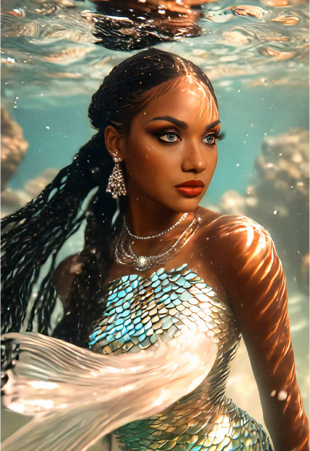 Mermaid 🧜🏽‍♀️ #ai #mermaid 