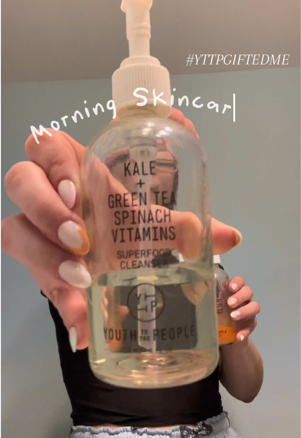 Morning Skincare ✨💚  #yttpgiftedme #youthtothepeople #skincare #skincareroutine #morningroutine #goodmorning #morningvlog #ugc #contentcreator  @Youth To The People 