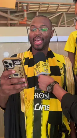 مشجع اتحادي يعبر عن عشقه لـ #الاتحاد بهذه الكلمات 💛🖤 #spl #ittihad #علاء_سعيد #الرياضة_على_التيك_توك 