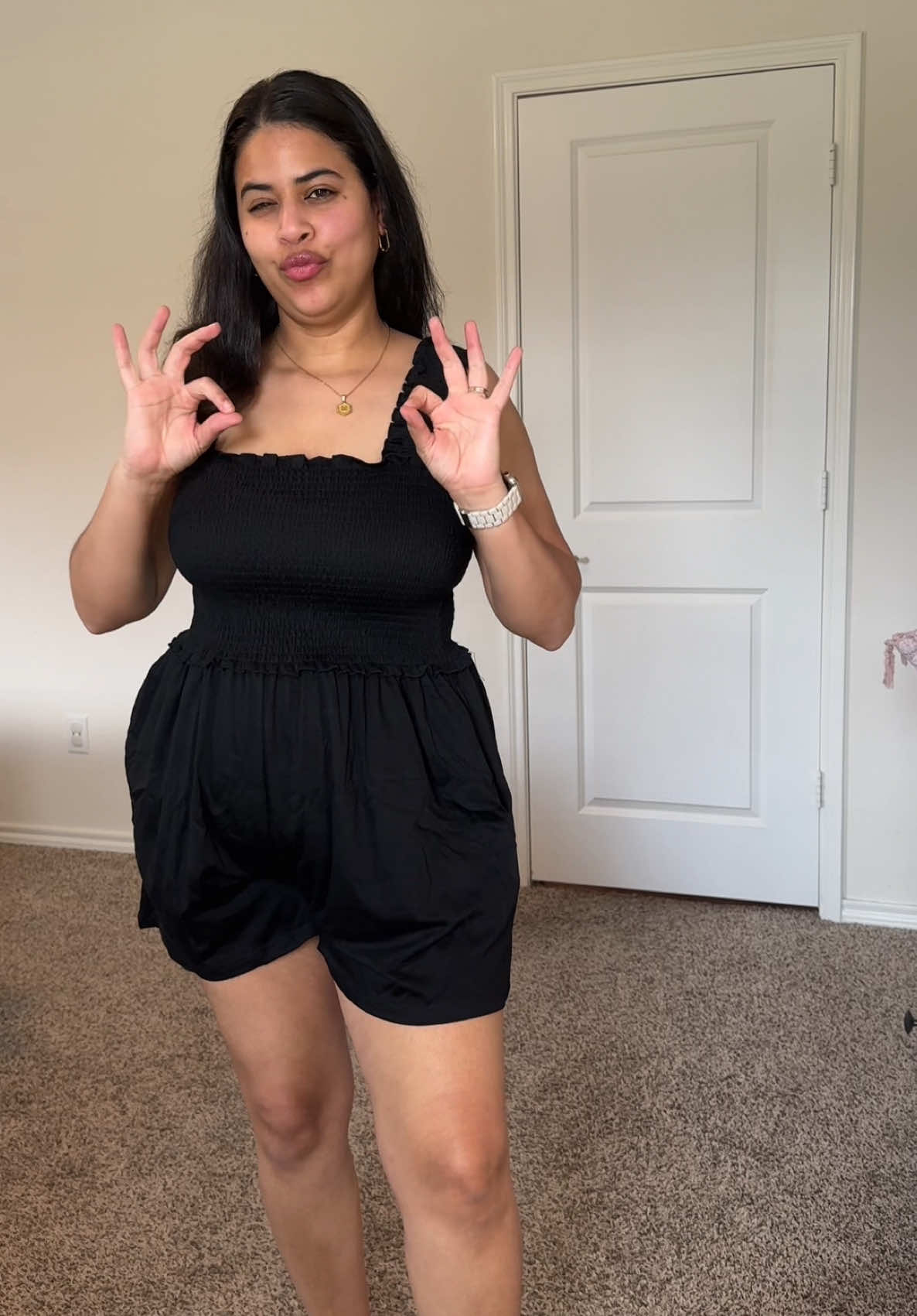 Perfecto para este calorsito 🌞 #shopping #amazonfashion #amazonfinds #amazon #fashion #OOTD #romper #viral #finds 