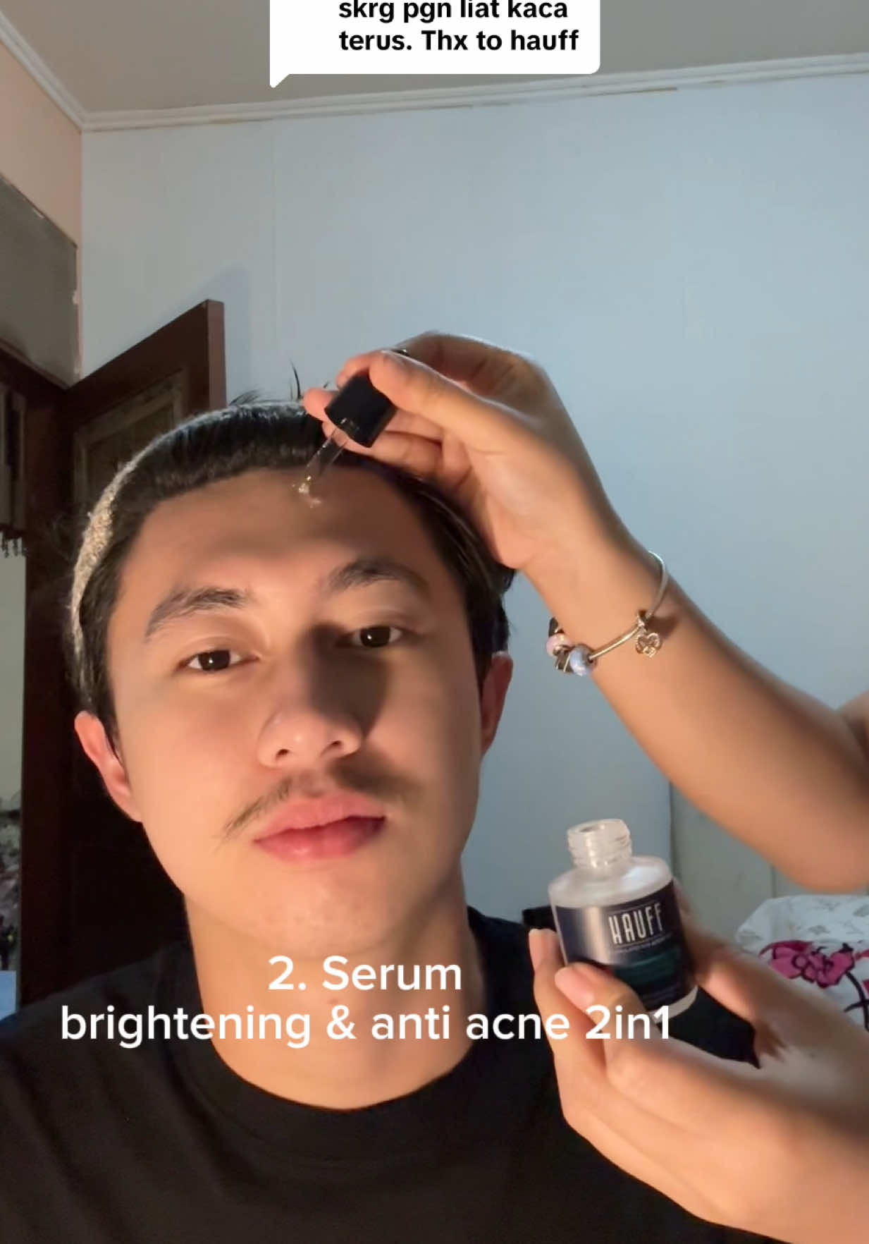 Replying to @jasennv semenjak sama milda, muka gua jadi jauh lebih cerah dan glowing😍 @HAUFF 