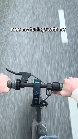 Sleeperbuild 🤫 #scooter #escooter #ninebot #speed #eroller #reifen #hacking #vibe #undercover #sleeperbuild