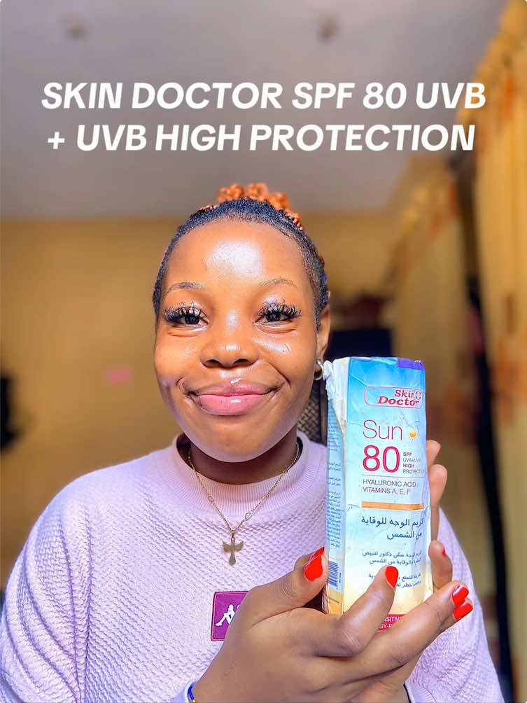 My Honest Review on Skin Doctor sun SPF80 UVA + UVB High protection. #creatorsearchinsights #fyp #review #reviewproduct #skindoctor #spf80 #viralinfluencervideos #productreviews #sunscreenreview #sunscreen #sunscreenviral #fypシ゚ #leaveswhitecast #girllikenina #ugccontentcreator #skincare #viralditiktok #videoviral #sunscreenreview #sunscreenvideos #video #creatorinsights #goviral #reviews #reviewsunscreen #foryoupage #views 