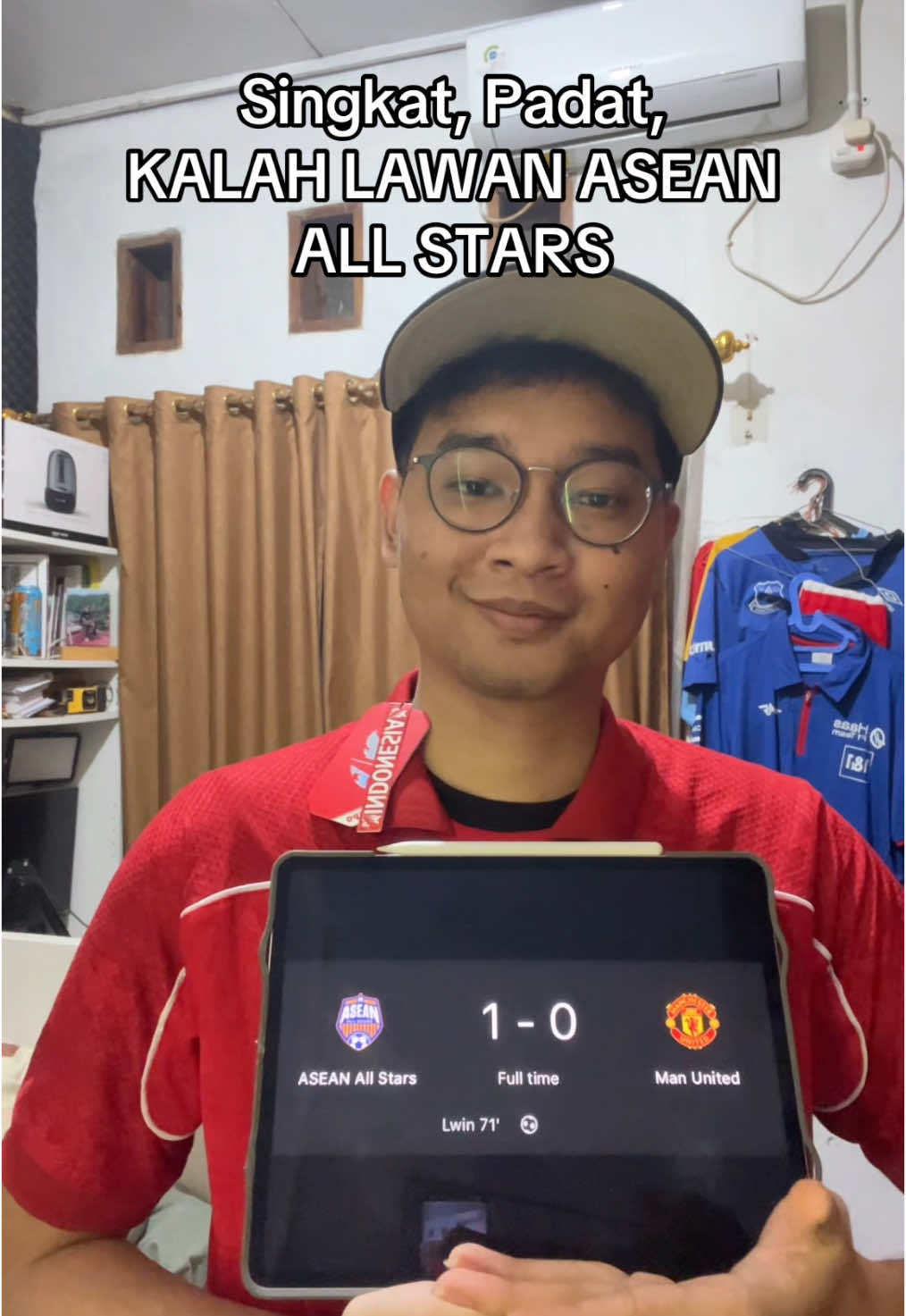 emyu ini tim bola bukan sih🫵😭 #manchesterunited #aseanallstars 