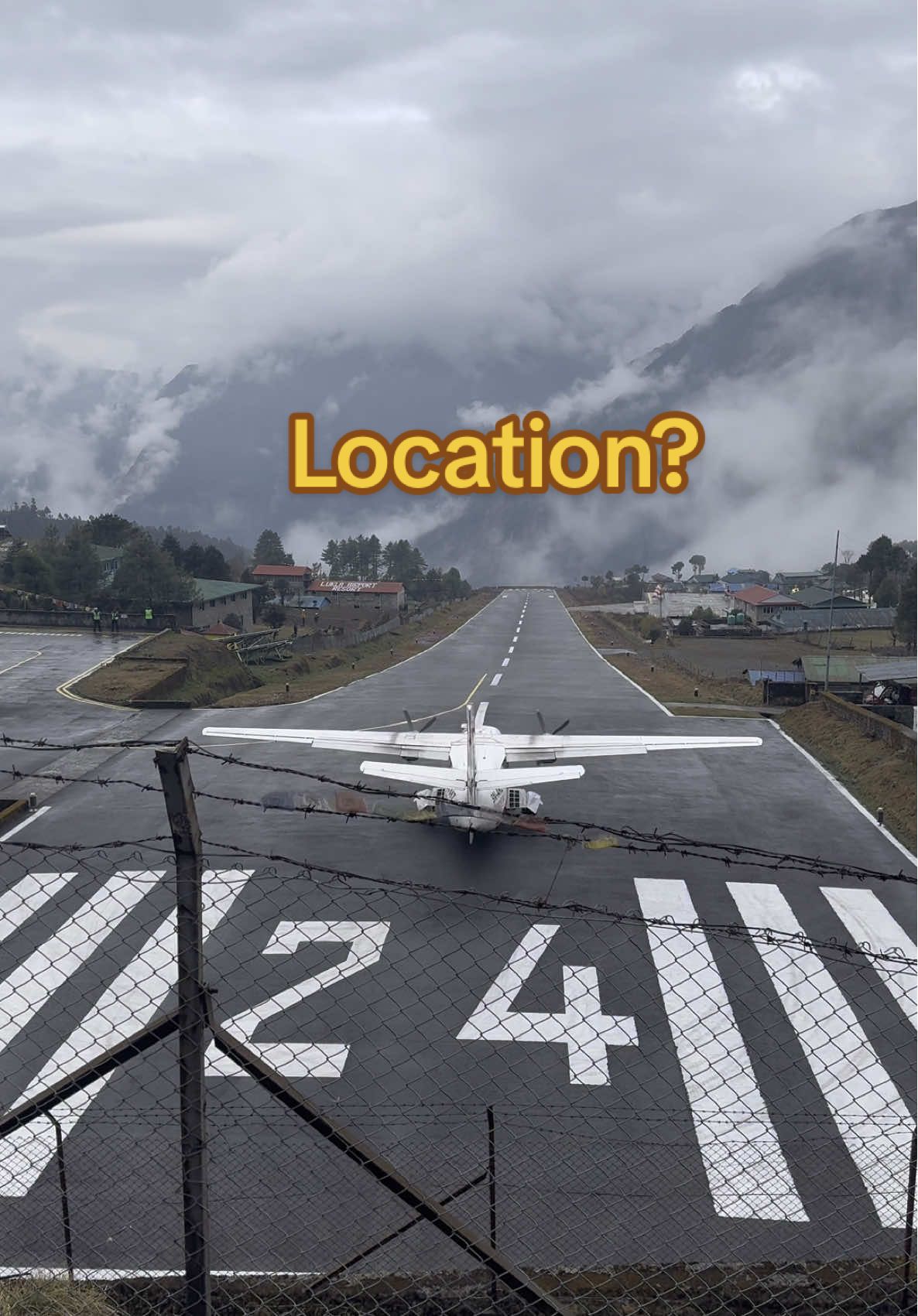 Lukla Airport landing and takeoff are thrilling and perilous. Nestled between Himalayan peaks, its short runway ends in a cliff. Pilots navigate rapidly changing weather, steep approaches, and sudden downdrafts. Precision is critical—there’s no room for error. Only experienced pilots fly here, making every flight an adrenaline-filled experience. . #lukla #luklaairport #everestbasecamptrekking #ebc #trekkinginnepal #airport #aviation #flight #dangerousairport #happymountainnepal #happymountain #fyp #foryoupage #fyppppppppppppppppppppppp #tiktoknepal 