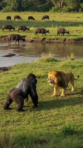 oh no lion...#animals #safari #lion #dongvathoangda 