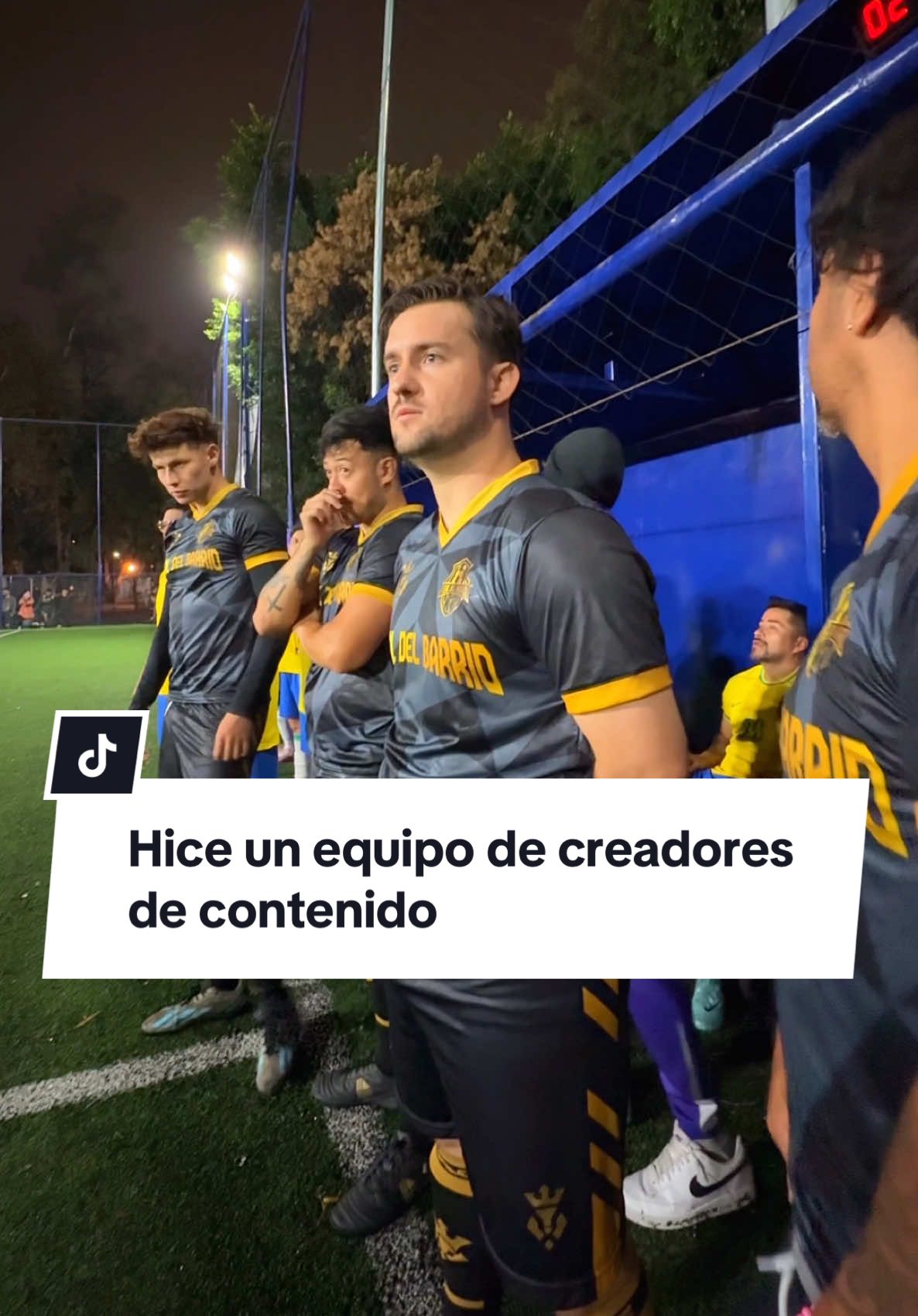 El equipo de creadores de contenido Real del Barrio, jornada 3