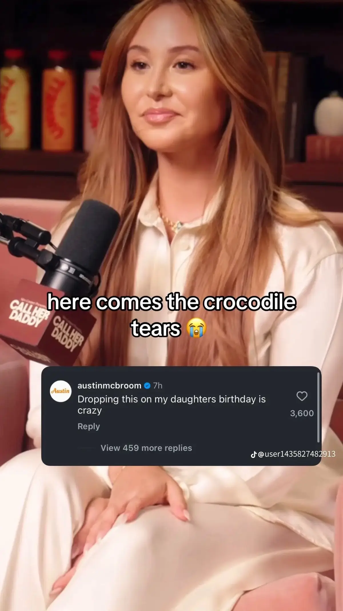 But was he thinking about his daughter when he was cheating ??? 