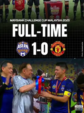 full time man united 0 vs 1 asean all star #manchesterunited #manu #aseanallstars 