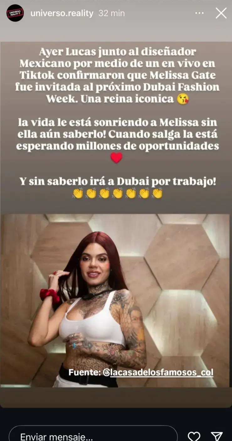 va para Dubai la reyna 