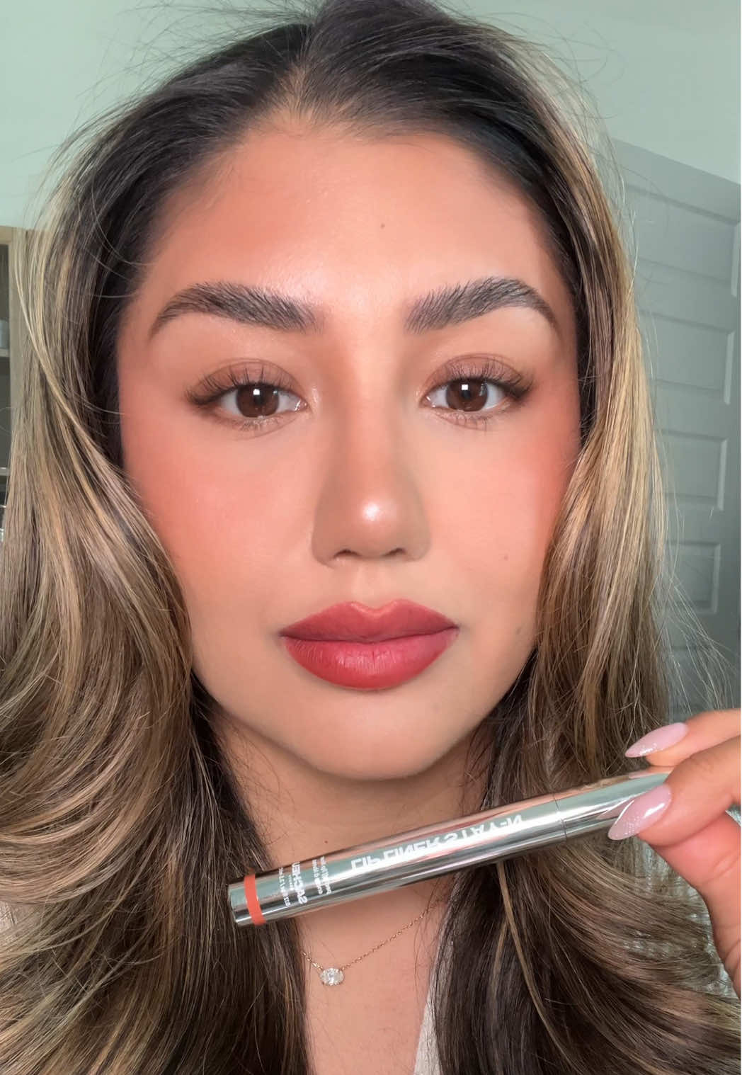 New favorite lip stain shade SINamon @SACHEU Beauty US #lipstain #sacheubeauty #lipcombo #peelofflipstain #makeup #poutylips #nudelip #tiktokshopcreatorpicks #karlacelis 