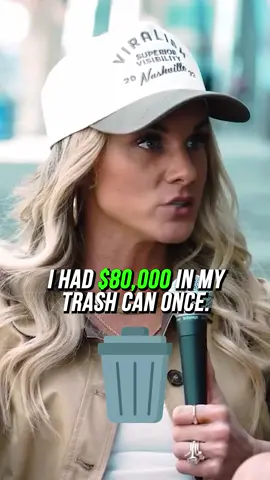 She nearly threw $80,000 in the trash 👀