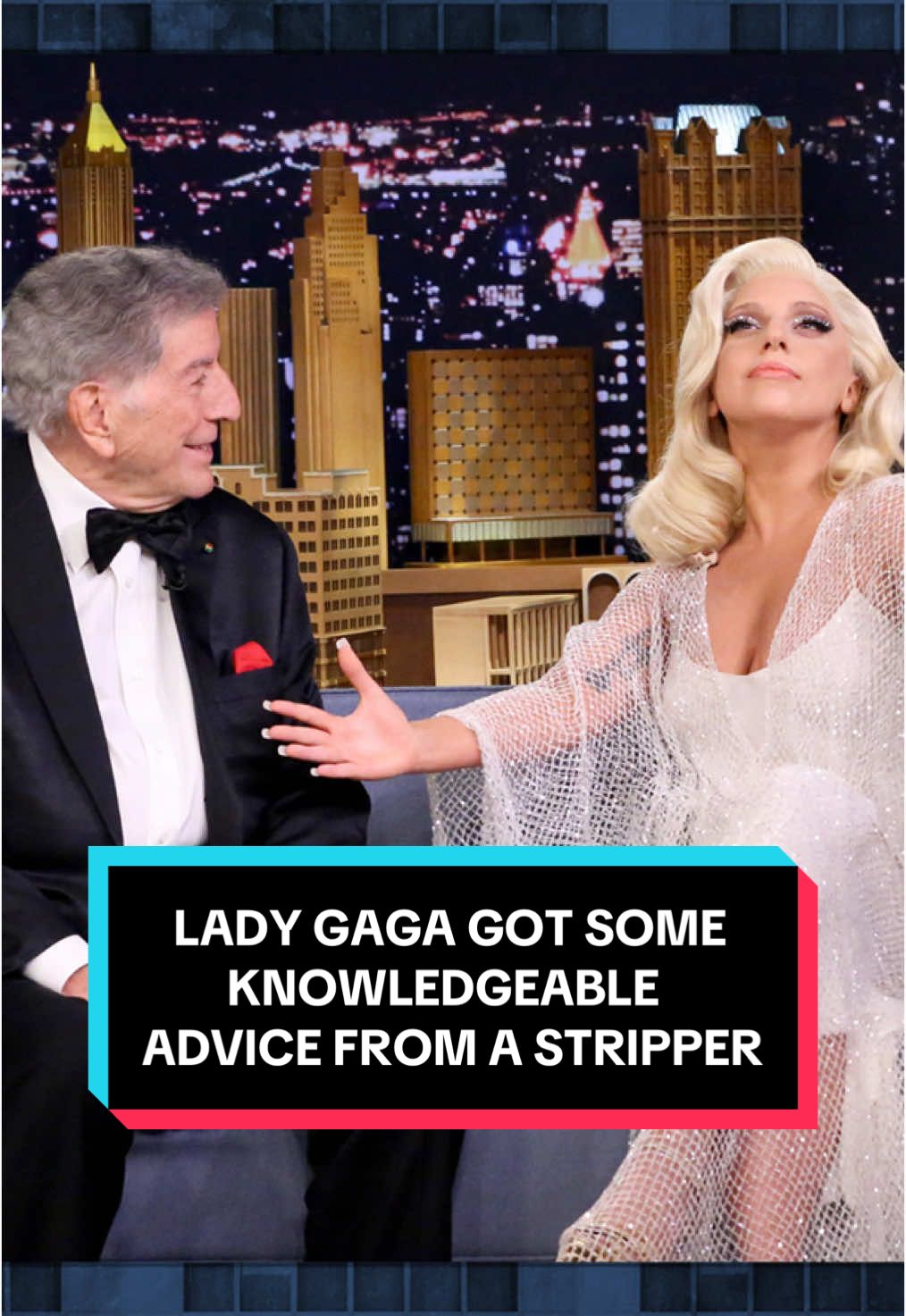 @ladygaga got some knowledgeable advice from a stripper 🤣 #FallonTonight #TonightShow #FallonFlashback #LadyGaga #TonyBennett #JimmyFallon  Original Air Date: 12/18/2014