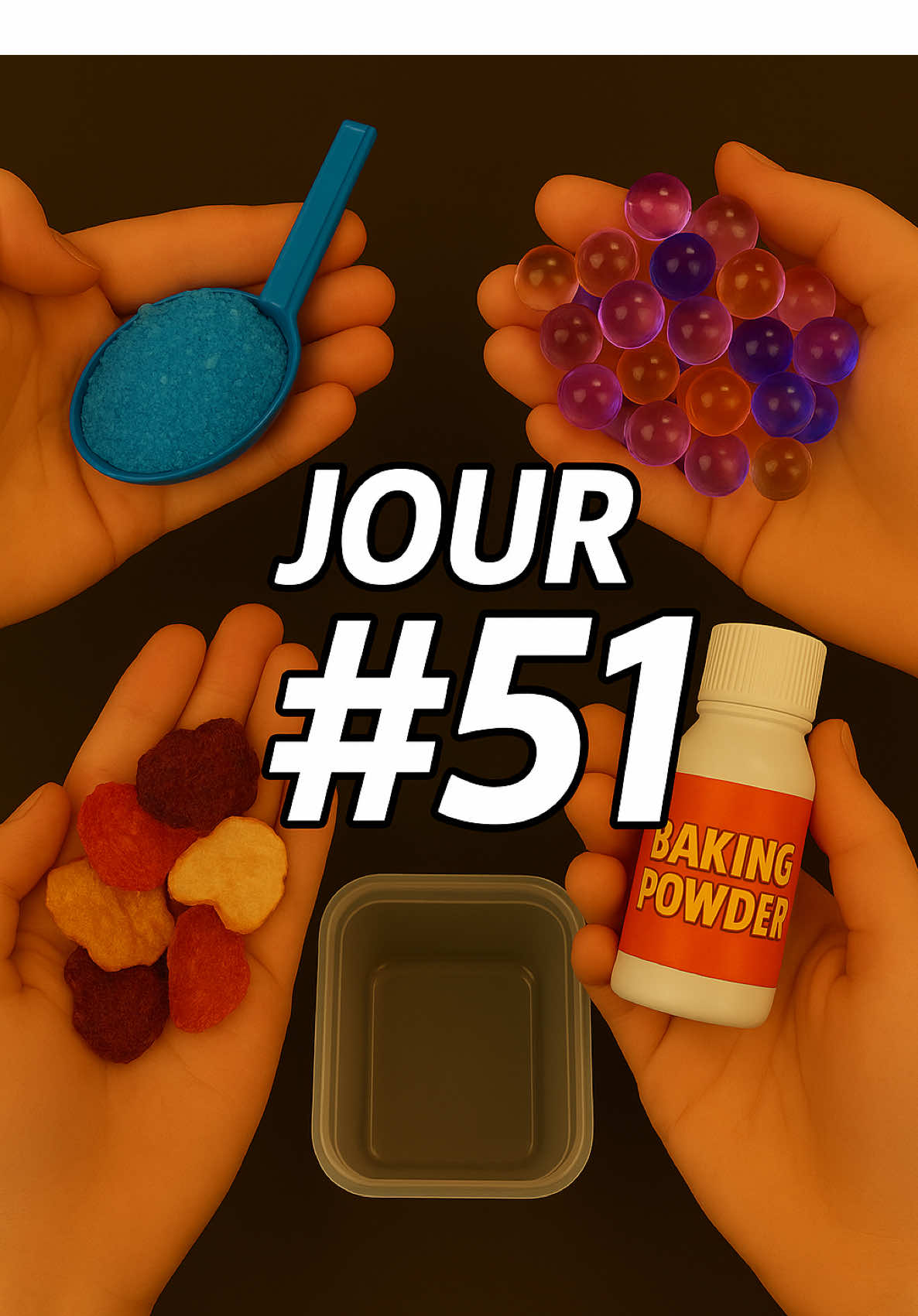 Réponse à @michoucrôute  🔥 Jour 51 – Du sucre fluo, de la levure, et des billes qui gonflent… Aujourd’hui j’ai ajouté : 🍼 Du sucre bleu ultra acidulé (des bonbons biberons) – acide citrique + colorant = fusion instantanée 🌋 De la levure chimique – pour réveiller le pot avec un petit volcan interne 🥕 Des chips de légumes – healthy, mais trempées elles se transforment en serpillères molles 🟣 Et des Orbeez – les billes d’eau qui gonflent jusqu’à exploser Résultat : mousse bizarre, surface qui crépite, billes qui doublent de taille, et une odeur entre sucrerie morte et soupe de légumes. 💬 Tu veux que je balance quoi pour le jour 52 ? Je prends vos pires idées. #LePotPourrie #Danger #potpourri #Dégueu #satisfaisant #experience 