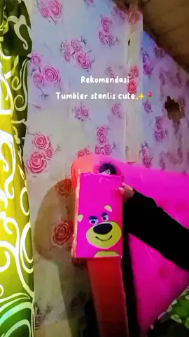 Tumbler Lotso lucu free sedotan+boneka  #tumblerviral #tumblerstainless #Lotso #fyp #fypppppppppppppp #ayofyp 