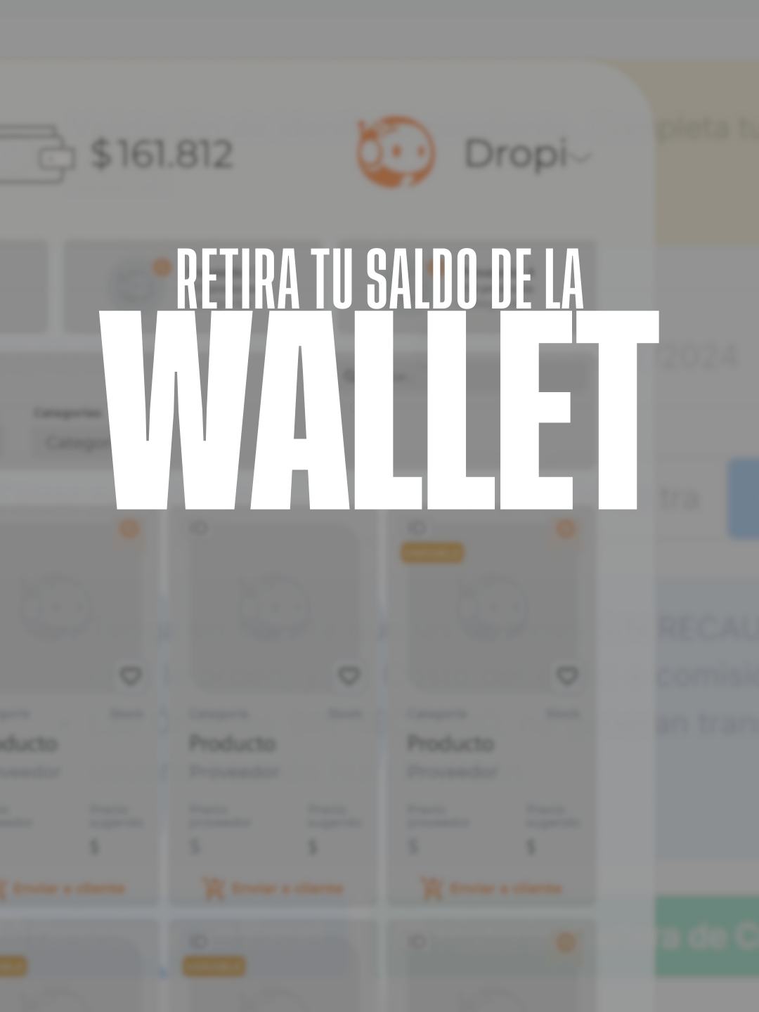 ⏳¿Te estás preguntando cuándo cae el dinero a tu wallet después de una venta? En este video te explicamos cuánto tarda en reflejarse tu saldo en Dropi y qué factores pueden influir. 💸 Entenderlo te ayuda a planear mejor… y a cobrar sin sorpresas. #DropiMX #WalletDropi #TiempoDePago #Ecommerce #GanaConDropi #AliadosDropi