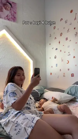 DRAFT video pas cena 4 bulan ?!!! Omg 😭😭💗💗 #newborn #funny #pov 