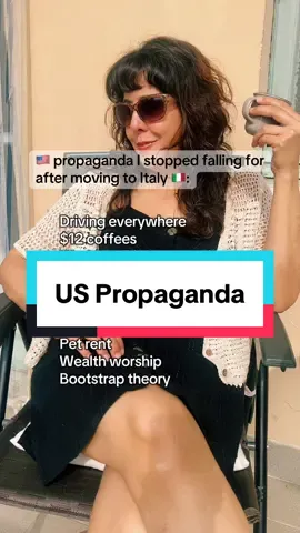 I could go on for days about this topic (and I think I have in past videos). Needless to say, moving to another country is never easy, but sometimes you just feel in your bones you belong somewhere else.  Maybe I just couldn’t hack it, but I wasn’t made for that cutthroat society I was born into, and I don’t plan on moving back there anytime soon.  #leavingtheusa #movingabroad #livingabroad #propaganda 