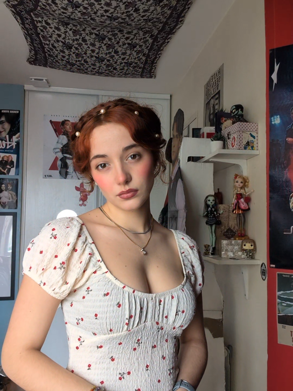 elizabeth inspired hair, sort of #fyp #prideandprejudice #keiraknightley #hairstyleinspo #princesscore 