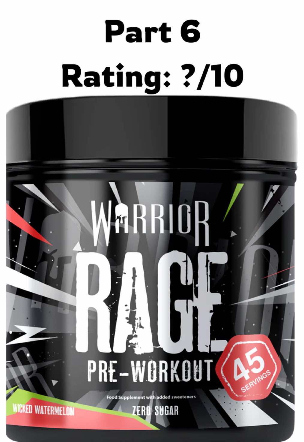 Warrior. Good stim for a cheap price,that’s about it. #PreWorkout #Fitness #GymTok #Workout #warrior #fyp 