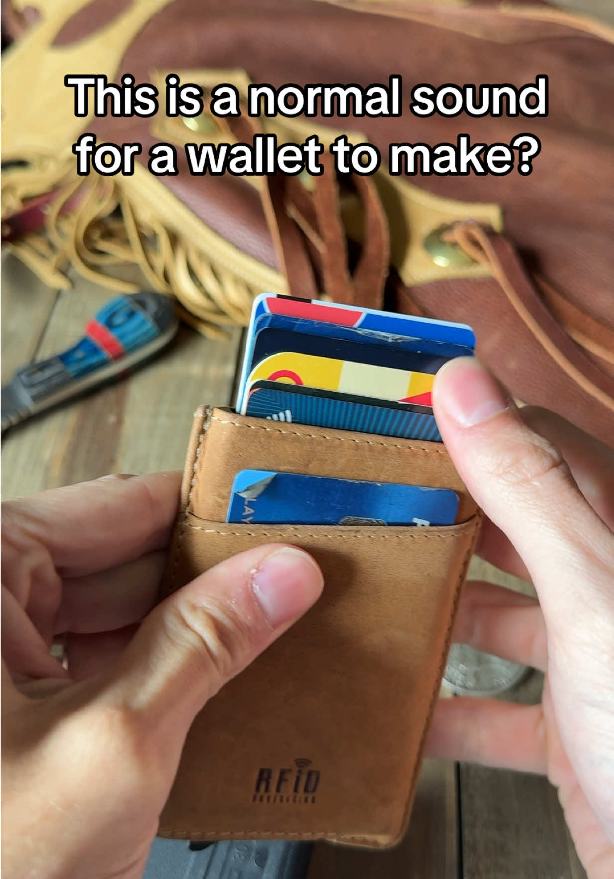 Would you buy a wallet that Rickrolled you every time you use it?
