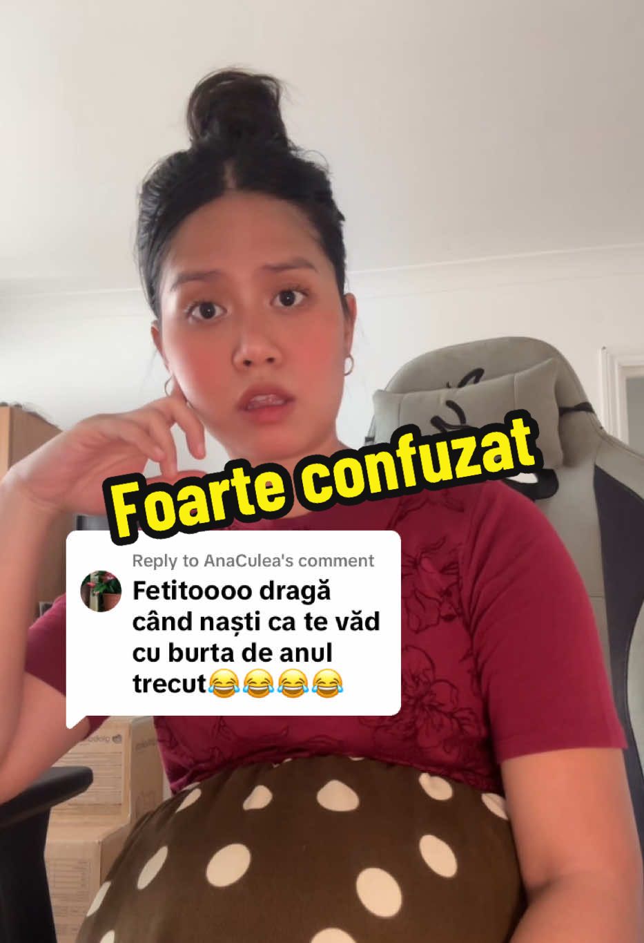 Replying to @AnaCulea Chiar mă întreabă lumea în timpul transmisiunilor live la tiktok, sunt însărcinată de un an, acum sunt și confuză. 🤔🤔🤔🤣🤣🤣#romania🇷🇴 #romania #tiktokromania🇷🇴 #insarcinata #limbaromana #filipine #ivyfilipineza #pinayinromania🇵🇭🇷🇴 