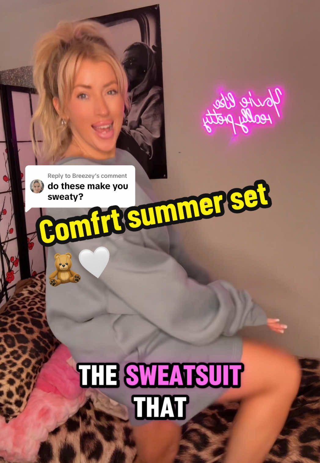 Replying to @Breezey no sweat here! 😅@Comfrt 🧸🤍 Link in bio 