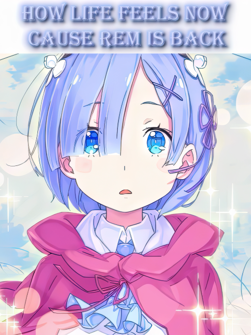 She's finally back 😭🥀 #rem #rezero #anime #animeedit