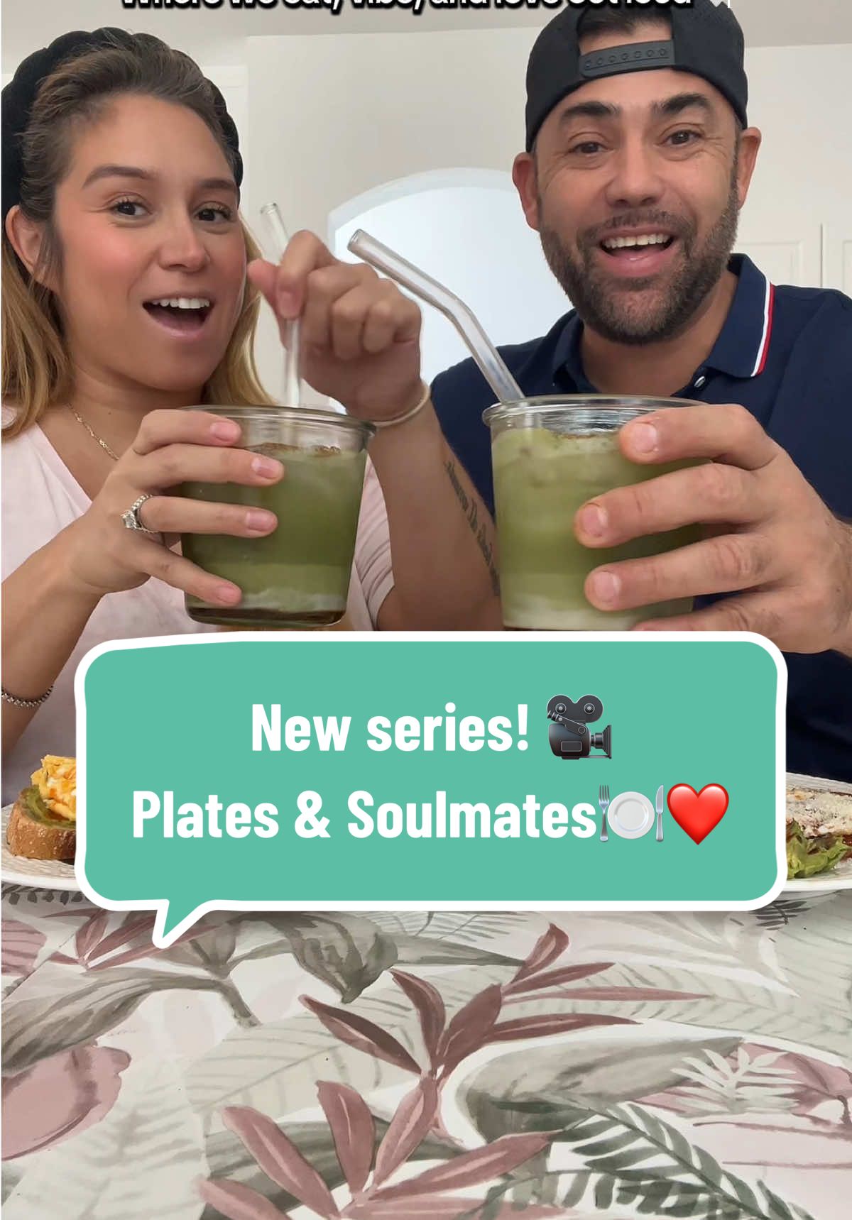 POV: We’re your favorite couple to eat with 🫶🏽🍴 New series loading… #PlatesAndSoulmates #rogeliomartinez #FamilyGoals #couplesoftiktok #newseries  @Rogelio Martinez_ 