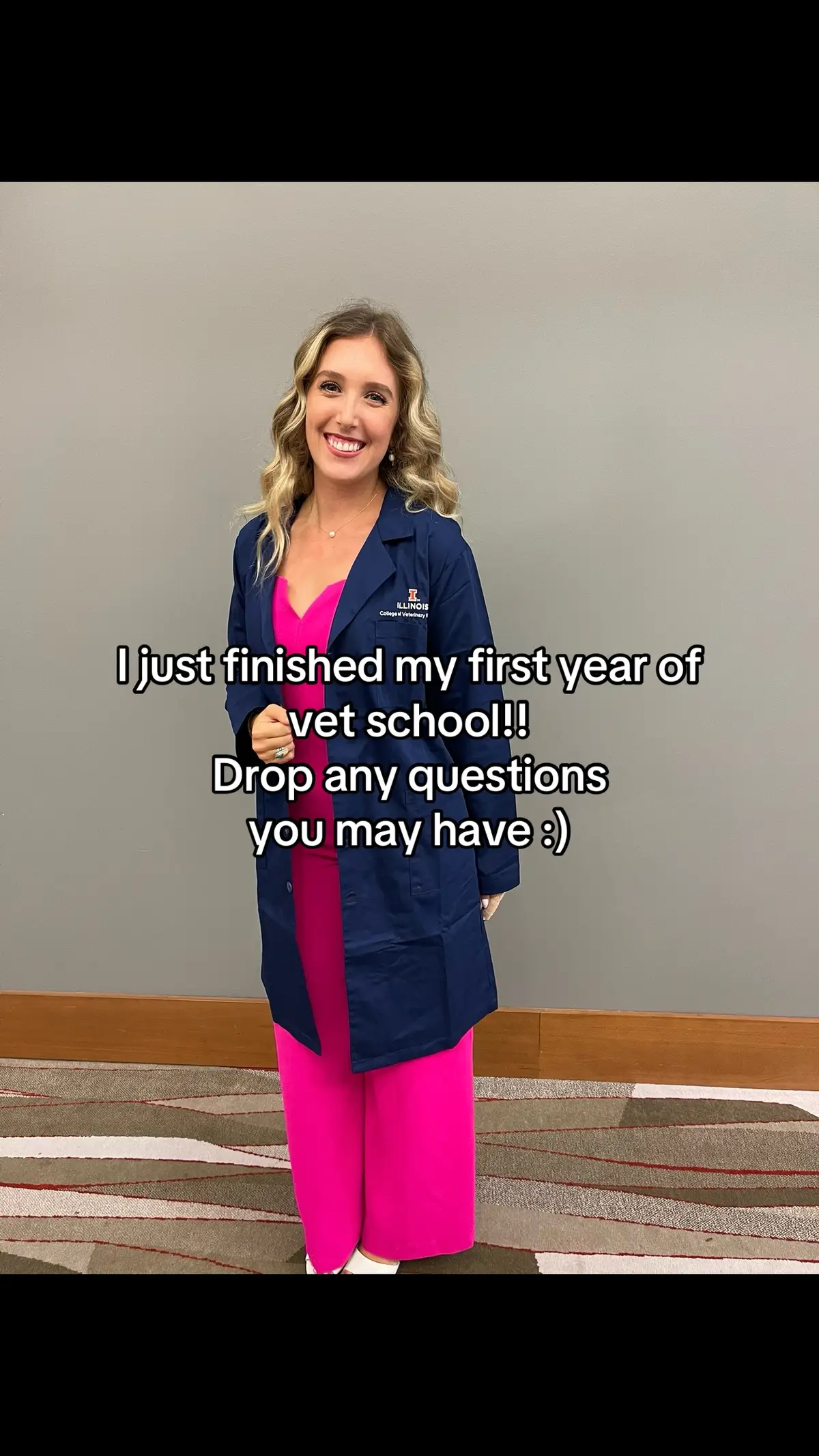 I got to Illinois btw #vetschool #vetmed #illinois #2ndyear 