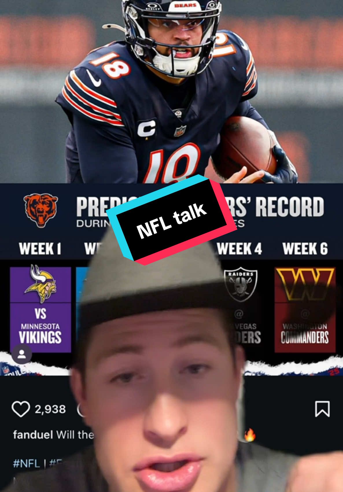 NFL talk #nfl #football #win #bears #win #talk #sports #season #comment 