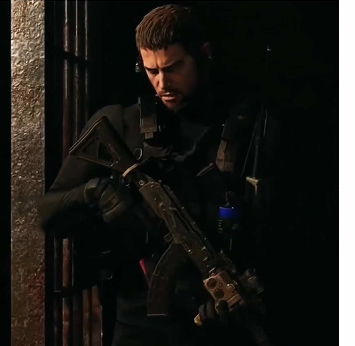 by far the best resident evil character ever written 🐐 (don't let anyone claim otherwise) #residentevil #chrisredfield #residentevil8 