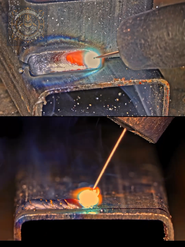 Continues VS Step Welding  #weldlikepro #welderlife #weldingtip #welder 