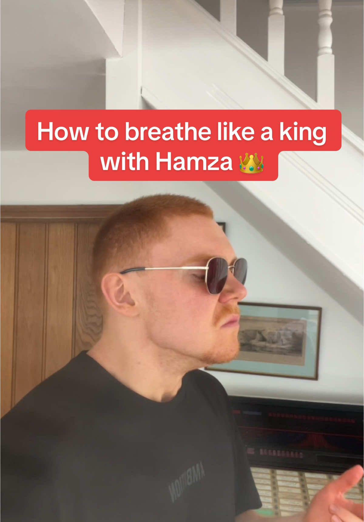 Hamza teaches us how to breathe like a king #richlifestyle #oldmoney 
