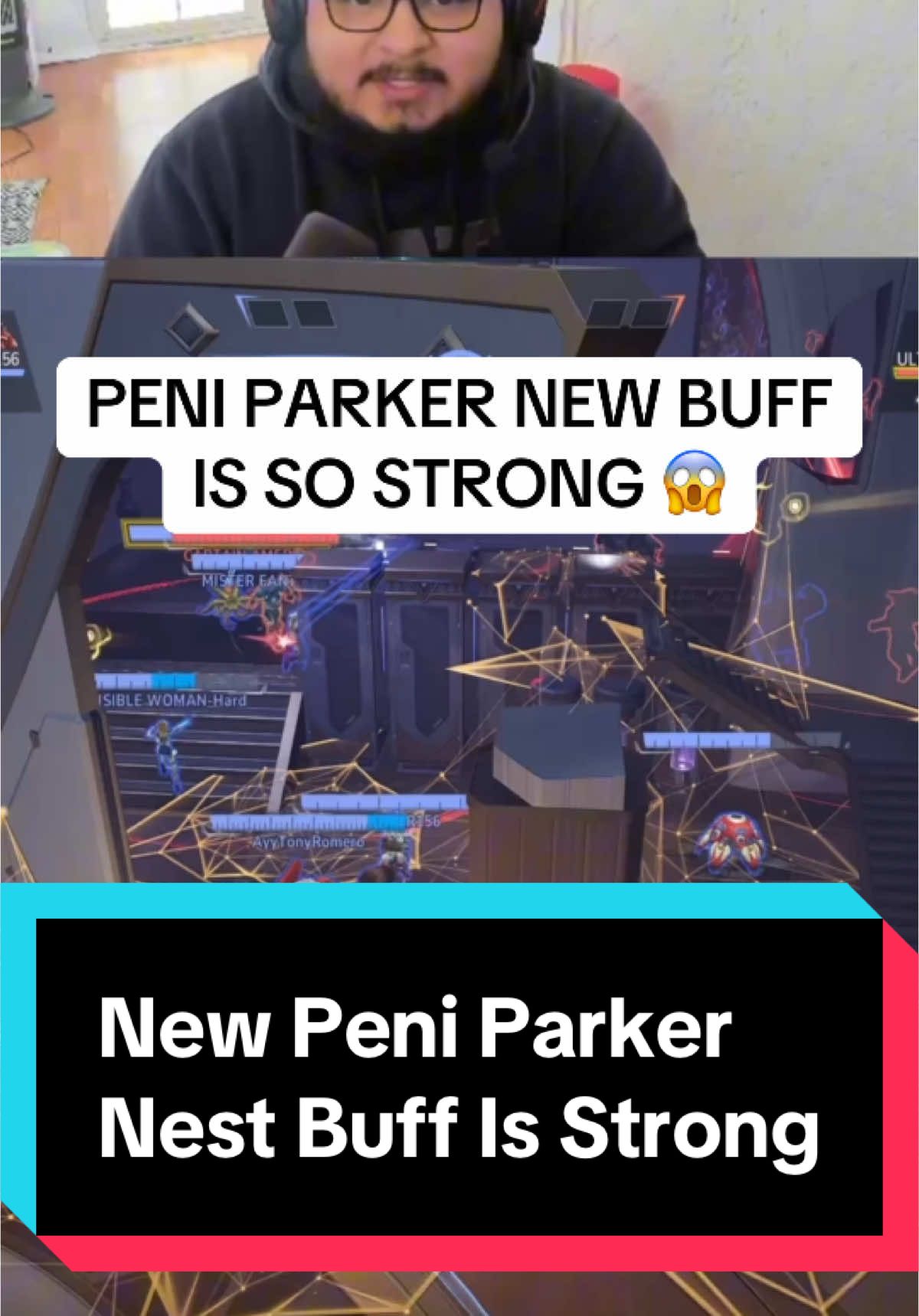 Peni Parker New Buff Is So Strong. #MarvelRivals #hellfiregala 