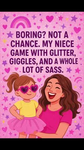 My life will never be boring… because this girl is my niece—and chaos is her love language 💅 The best part? One of her favorite hobbies is roasting her Aunt (a.k.a. my sister) with the kind of sass that runs in the family 😂 She’s tiny, she’s fearless, and she’s keeping us all humble—one roast at a time. 💖🔥 #AuntLife #NieceEnergy #FamilyRoastSessions #BornToSass #KeepingItInTheFamily #BestJobEver #CoolAuntClub 