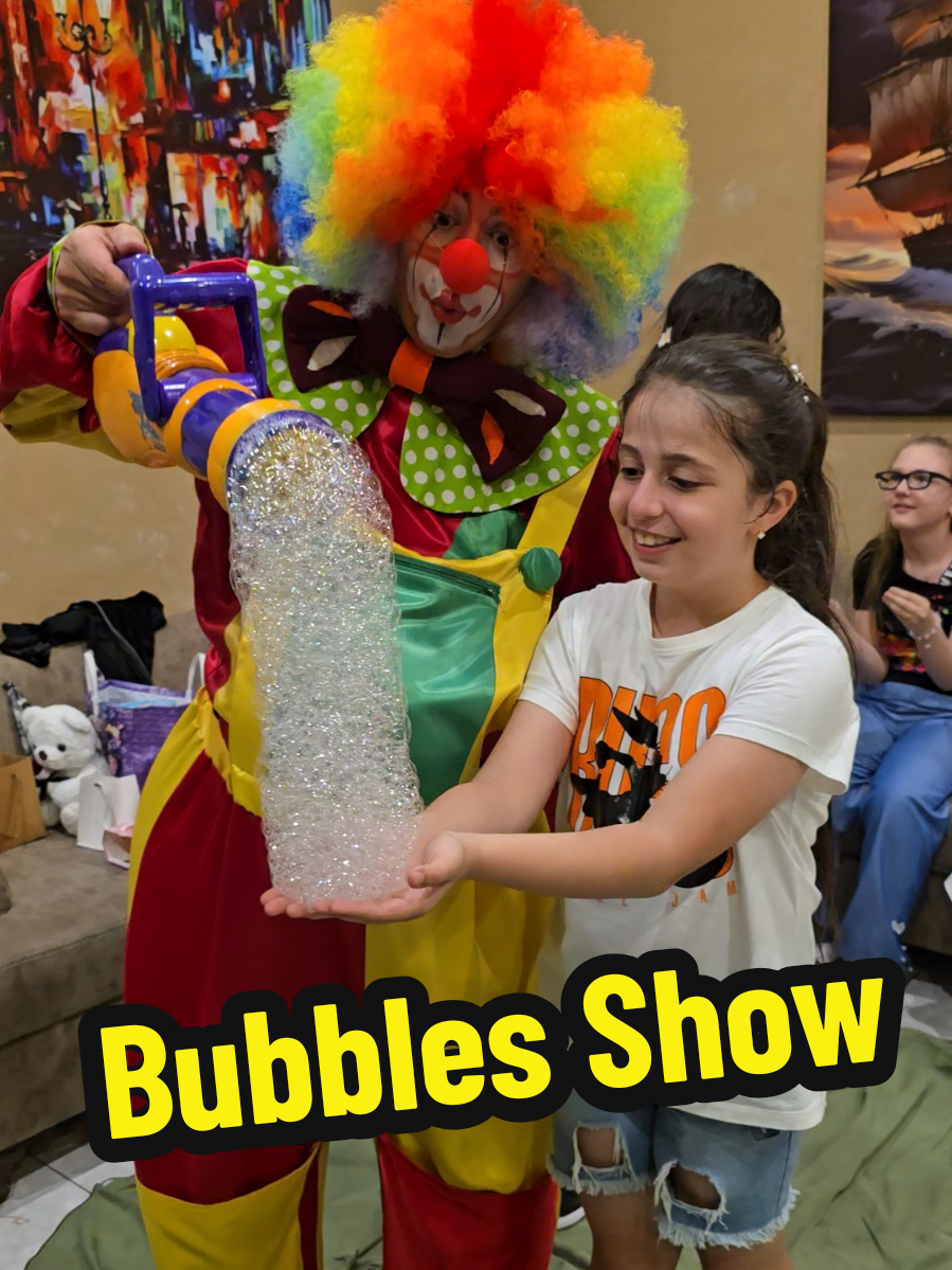 Bubble Show ☺️ #funny #kids #Love 