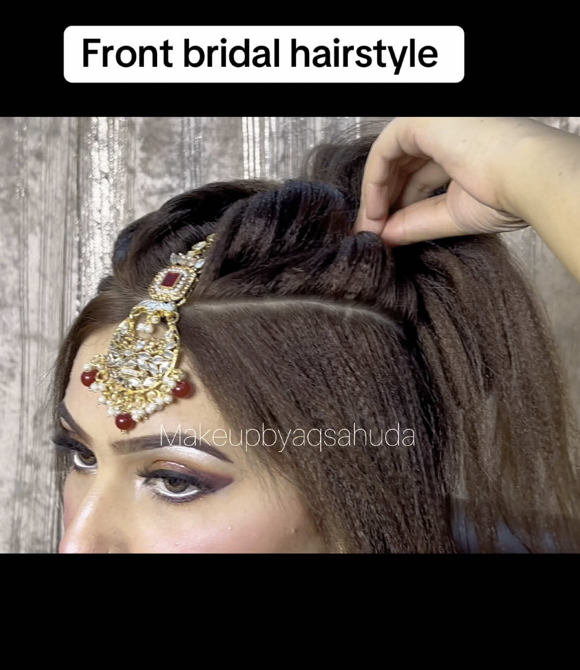 Bridal bun hairstyle #hairstyles #hairdo #hairstylist #makeupbyaqsahuda #bridalhairstyle #hairstyletutorial #unfrezzmyaccount🙏 #viewsproblem😭 #growmyaccount #tiktokviralvideo #viraltiktoks #foruyou #foryouu #foryoupagee #fyppp #fyp #trendingvideos #trendings @TikTok UK @TikTok 