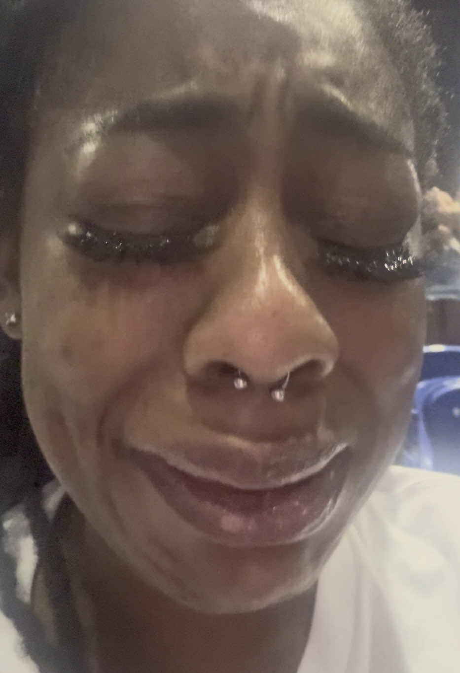 I was a mess 😭😭😭😮‍💨Them lashes held on though 🤣🤣🤣 #classof2025 #fyp #sonshine