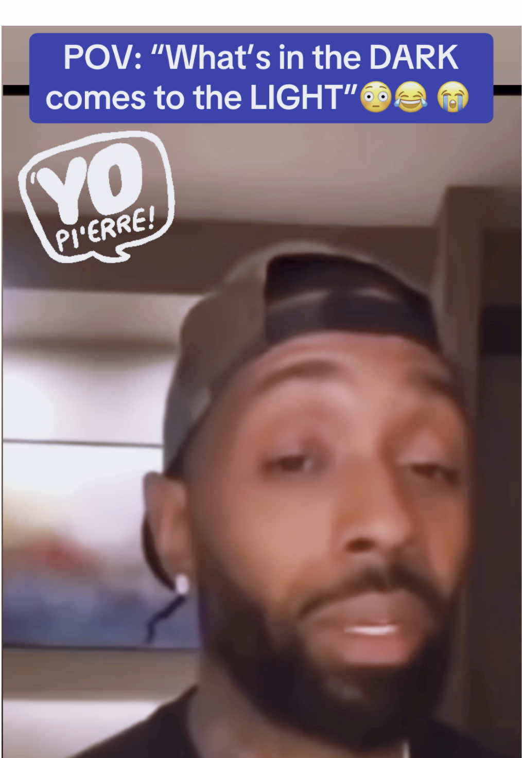 Pov: What’s in the DARK comes to the LIGHT ‼️ 😭😂😳 #pov #povs ##povstories foryou #fyp #trending #explorepage #what #bi #huh #explore #pierrecardiair #yopierre #hahaha #haha #comedian #comedyvideos 