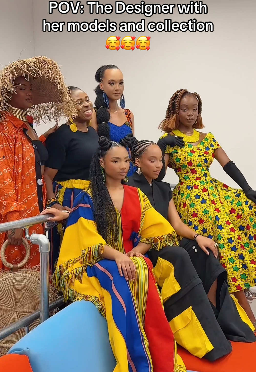 Queens 👑 #fashionshow #africantiktok #designer #fashion #africantiktok #ankara #fashiondesigner #womenownedbusiness #fyp #foryou #runwayhair 