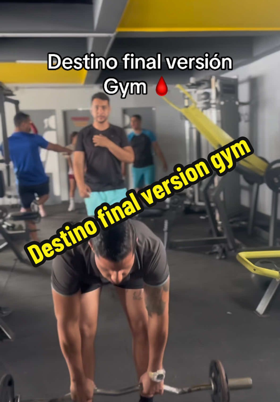 Destino final versión gym  #destinofinal #gym #version #gym #obesidad #metodo 