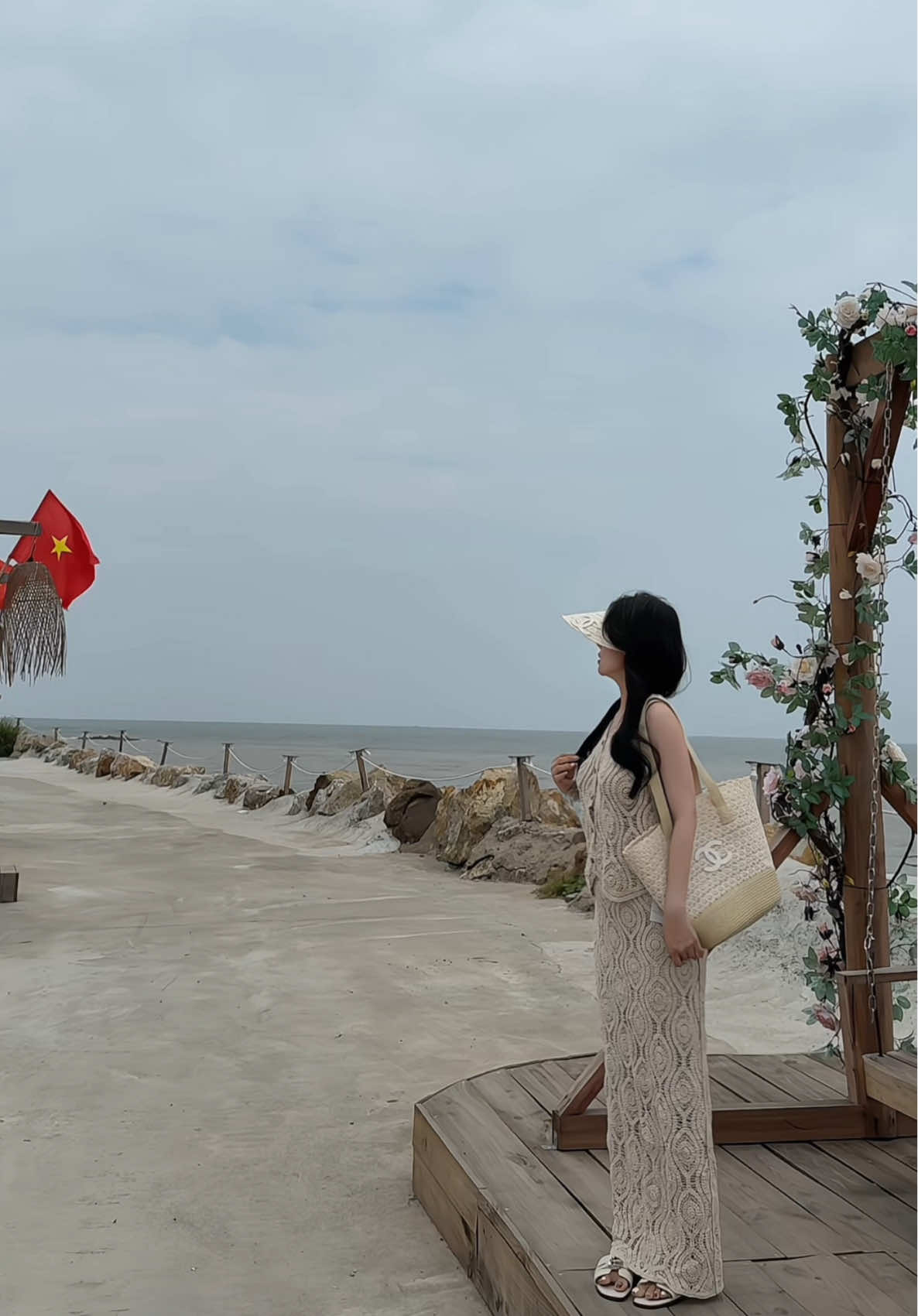 Nhìn thì tưởng Vĩnh Hy mà lại là Đồ Sơn ạ. Quê e nay đẹp quá rùii 🌊🤍 #trend #fyd #xuhuong 
