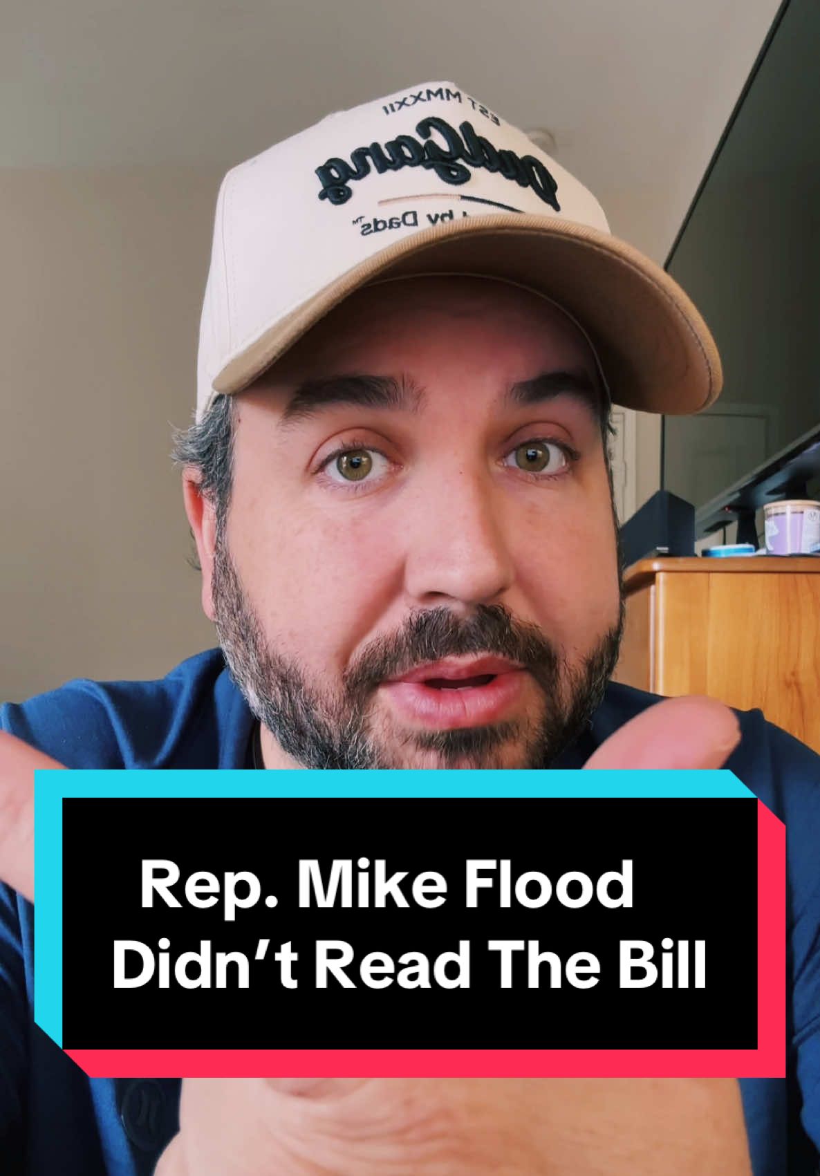 5/28-Rep. Mike Flood (R) admits he didn’t know what was in the bill before voting for it. #congress #townhall #republicans 