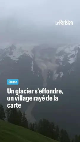 Une énorme partie du glacier Birch en Suisse s'est effondré ce mercredi vers 15h30, rayant de la carte le petit village de Blatten qui avait été totalement évacué depuis la semaine dernière en raison du danger.