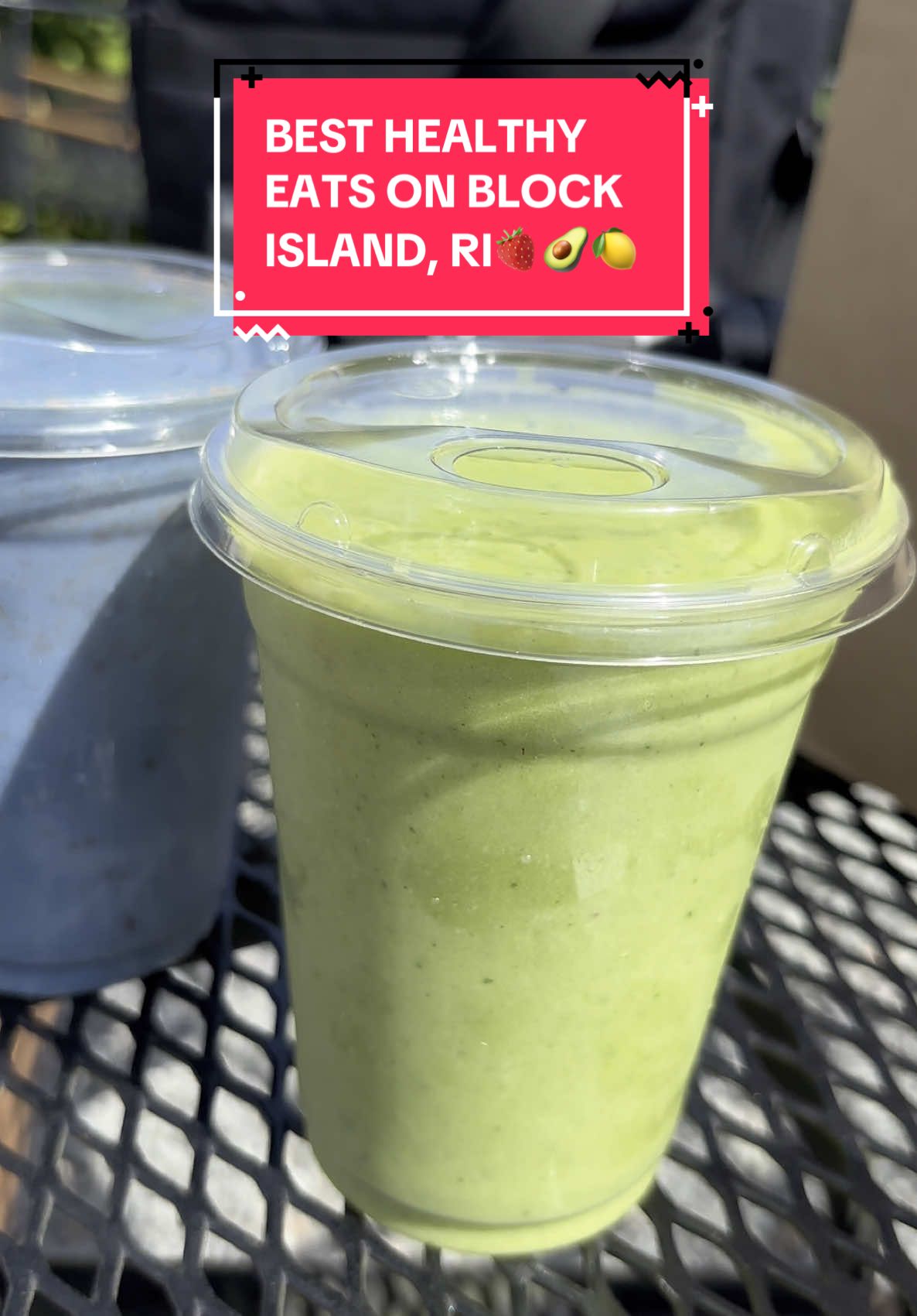 I love this place so much!!🥑🍓🍋  #fyp #foryou #travel #traveltok #goodeats #Foodie #foodreview #cleaneating #rhodeisland #blockisland #newengland #newenglandsummer #wholefoods #coffee #coffeetok #breakfastideas #beachlife 
