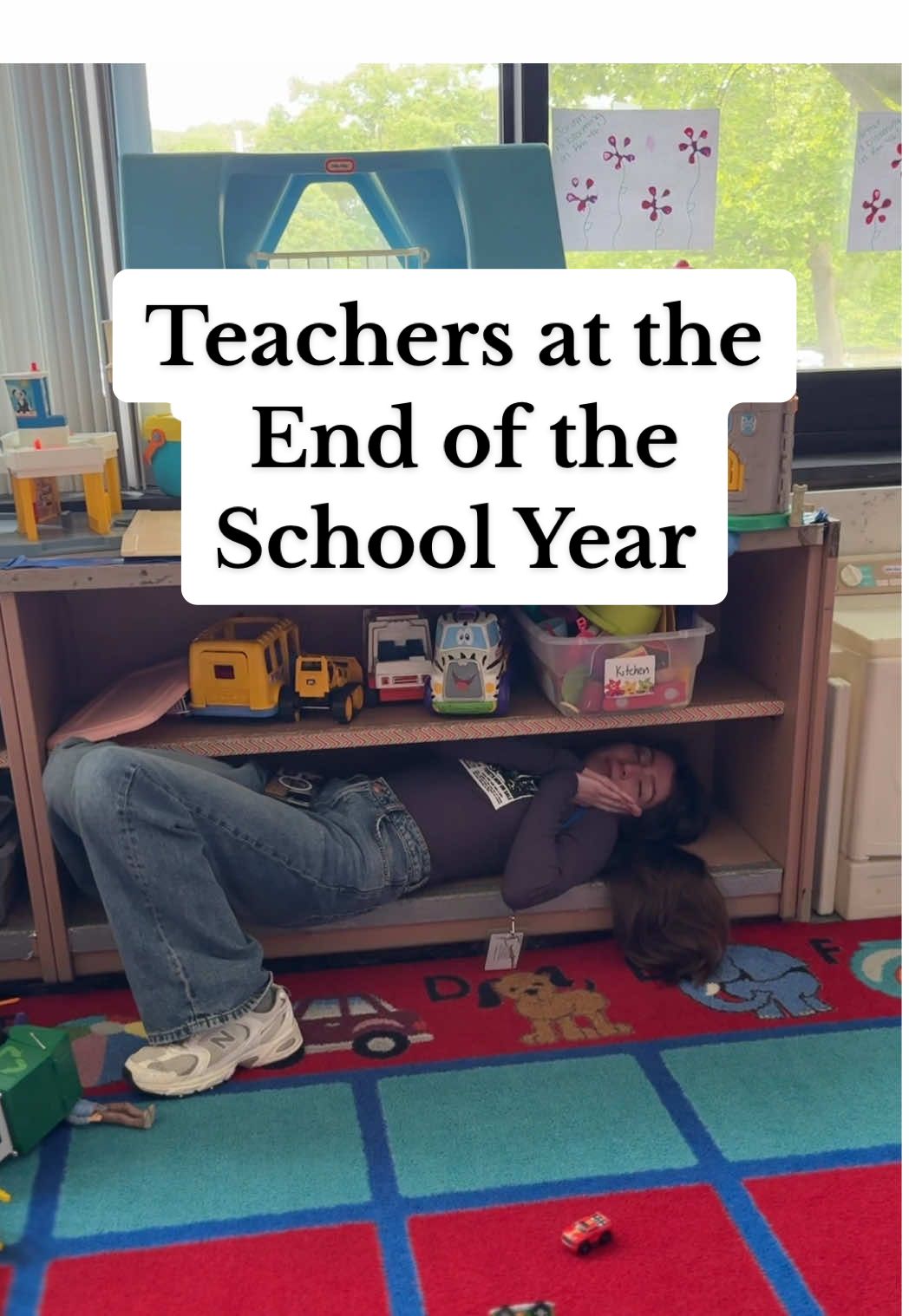 There’s no tired like end-of-the-school-year teacher tired 😴 We’re counting down the days… 👀📅 #TeacherLife #AlmostSummer #EndOfYearExhaustion #PreschoolPowerDown #preschool #preschoolteacher #teachers #teachersoftiktok #teachertired #teachertok 