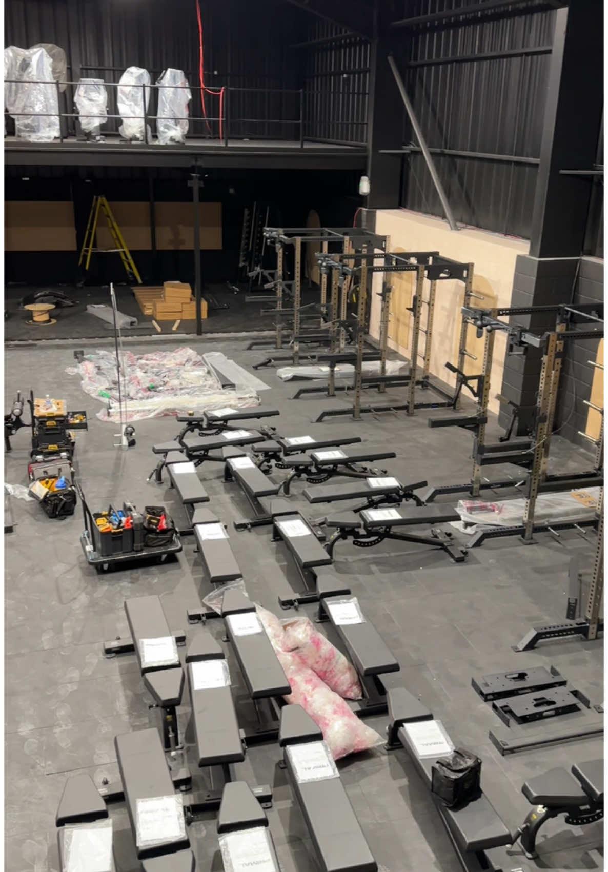 SO much hard work has gone into this to make it what it is becoming. Seeing our vision come to life is incredible and a pinch me moment! 🥹 @KultureTrainingClub #gym #fyp  #GymTok 